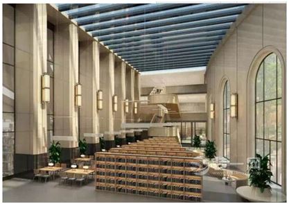 重庆医科大学新图书馆开放了 装修效果富有小资情调