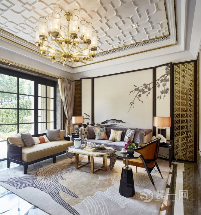 广州装饰公司分享新中式别墅设计彰显独特中国风