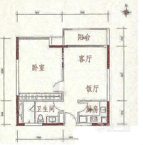 广州装修网分享日式风格小户型装修效果图 广州珠江太阳城广场设计案例