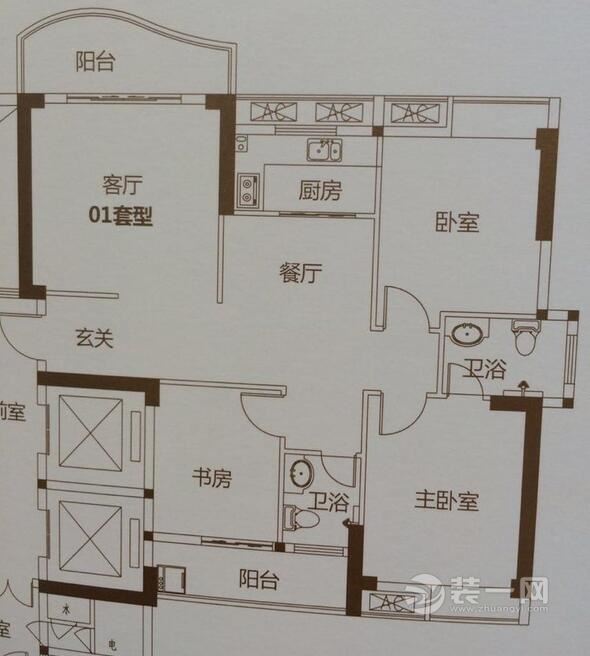 厕所与厨房对门