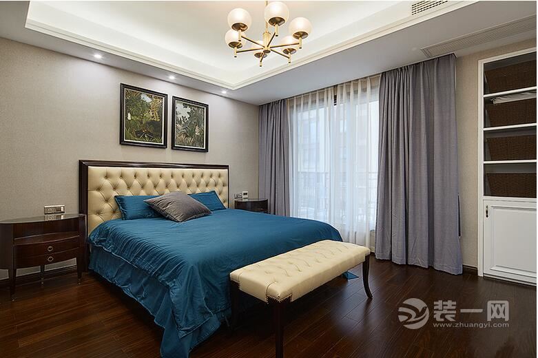卧室装修效果图 欧式新古典装修风格 别墅装修设计